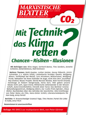 cover image of Mit Technik das Klima retten? Chancen – Risiken – Illusionen